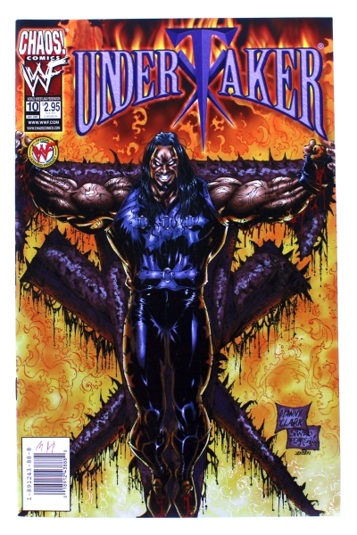 WWF (World Wrestling Federation) Undertaker Comic No. 10 von Chaos! Comics